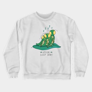 Praying Mantis Funny Insect Official Sleep Crewneck Sweatshirt